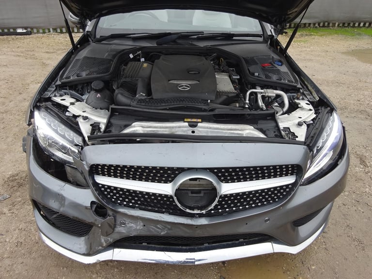 2018 18 REG MERCEDES BENZ C CLASS C200 AMG LINE PREMIUM AUTO DAMAGED SALVAGE