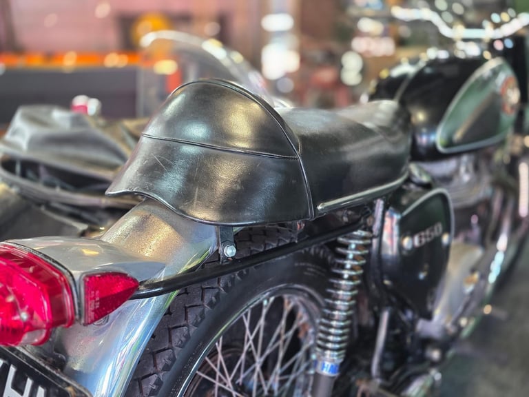 1969 BSA THUNDERBOLT 650 GARRARD WATSONIAN SIDECAR BARN FIND