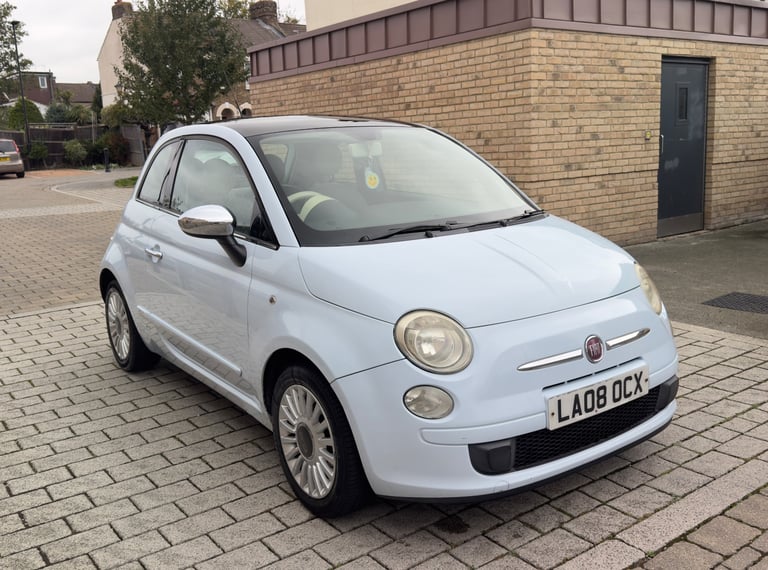 Fiat, 500, Hatchback, 2008, Manual, 1242 (cc), 3 doors