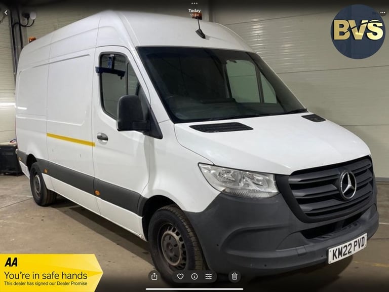 2022 Mercedes-Benz Sprinter 3.5t H2 Progressive Van PANEL VAN DIESEL Manual