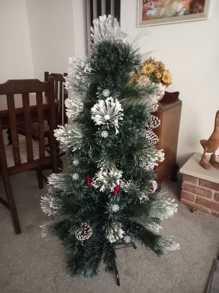 image for Fibre optic deluxe xmas tree