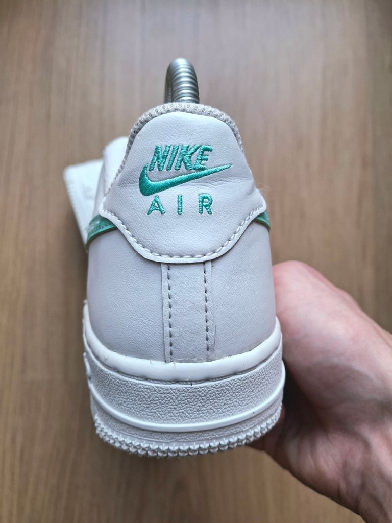 Nike air force 1 white emerald rise UK4.5