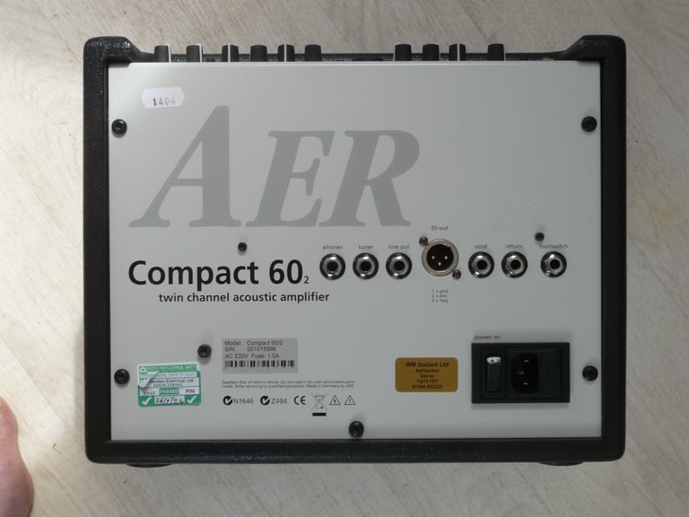 AER Compact 60 Acoustic Guitar Amp 