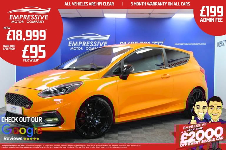 2020 66 FORD FIESTA 1.5T ECOBOOST ST PERFORMANCE EDITION HATCHBACK 3DR PETROL MA