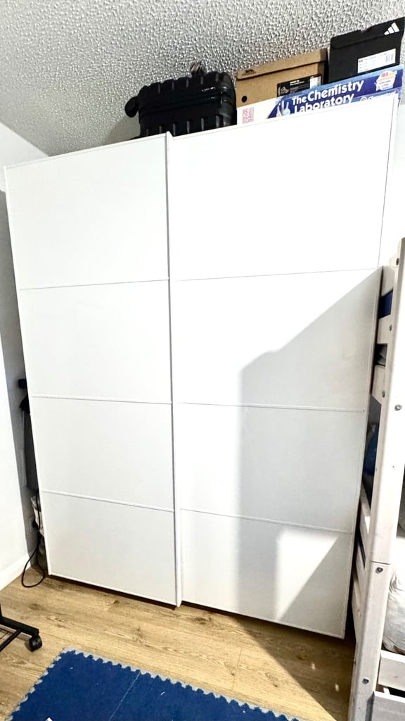 image for IKEA PAX sliding wardrobe white 