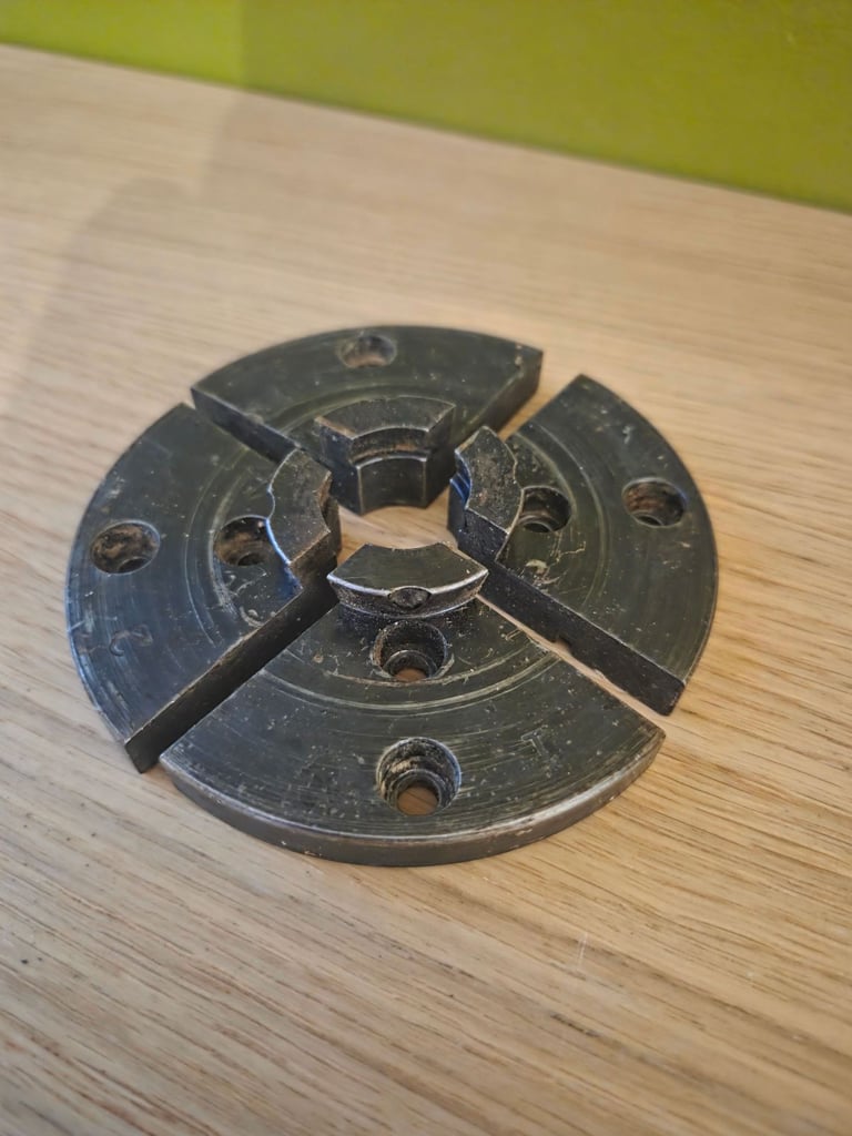 Axminster Type F dovetail woodturning lathe chuck jaws wood turning SK100 SK114