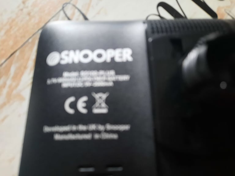 Lorry snooper s5100 sat nav 