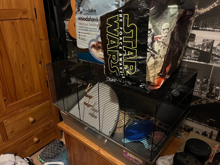 Hamster Cage and bits 