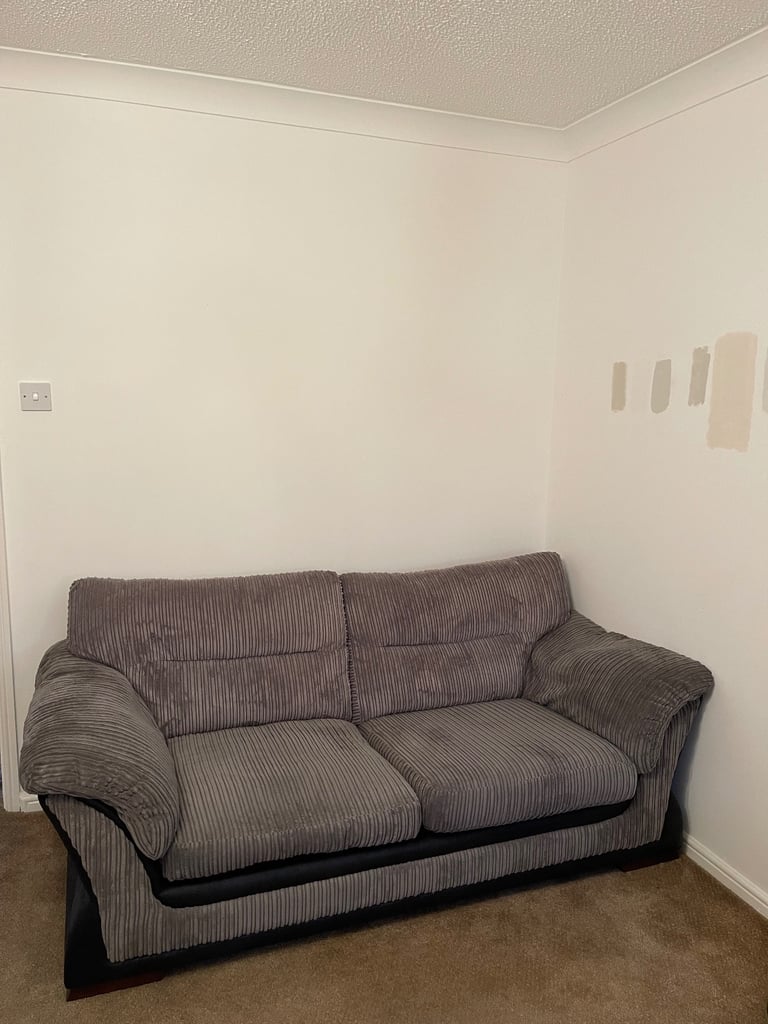 Free Grey 2-Seater Sofa • Collection Only