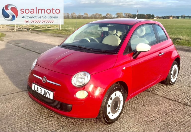 2013  FIAT 500 1.2 Colour Therapy*12m mot*Great History*2 owner*£35 tax*Low ins