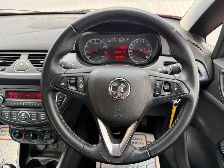 VAUXHALL CORSA 1.4 i ecoTEC Active Red Manual Petrol 2019 WARRANTY 12 MONTHS MOT