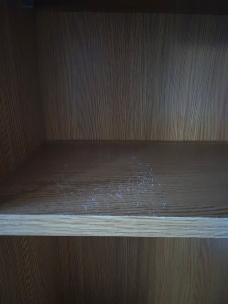 Wooden bookcase