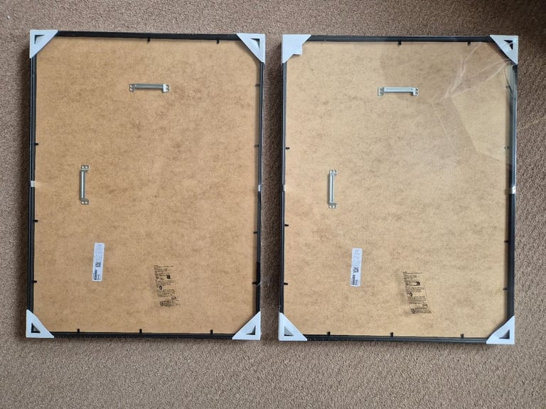 Brand new still wrapped 2 x IKEA RÖDALM Frame for 9 pictures, black, 46x61 cm