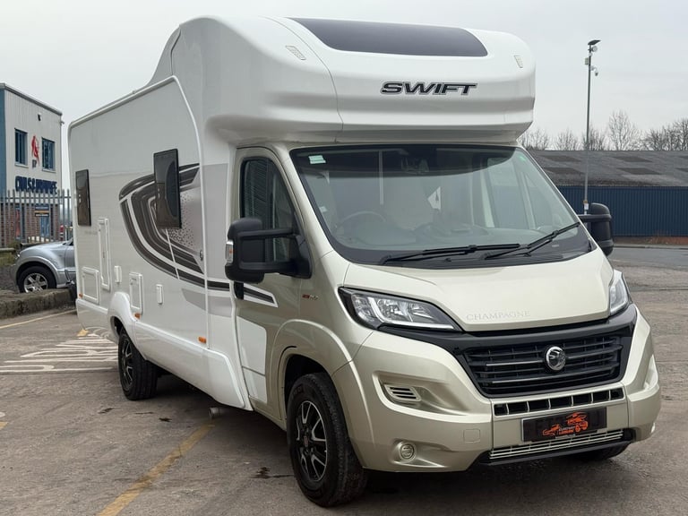 2021 Fiat SWIFT CHAMPAGNE 486 6 BERTH MOTORHOME WITH 6 SEATBELTS