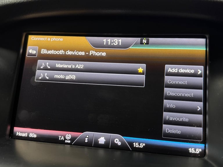 2015 Ford Focus 1.6 Titanium Powershift Euro 6 5dr ESTATE Petrol Automatic