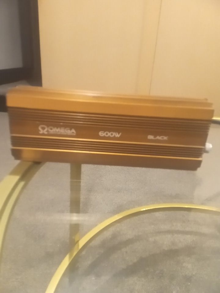 Omega light up 600w dimer black power pack