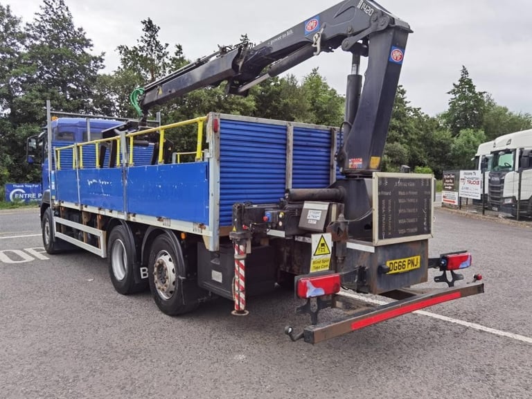 2017 MAN TGS 26.360 6X2 DROPSIDE 20ft Flat