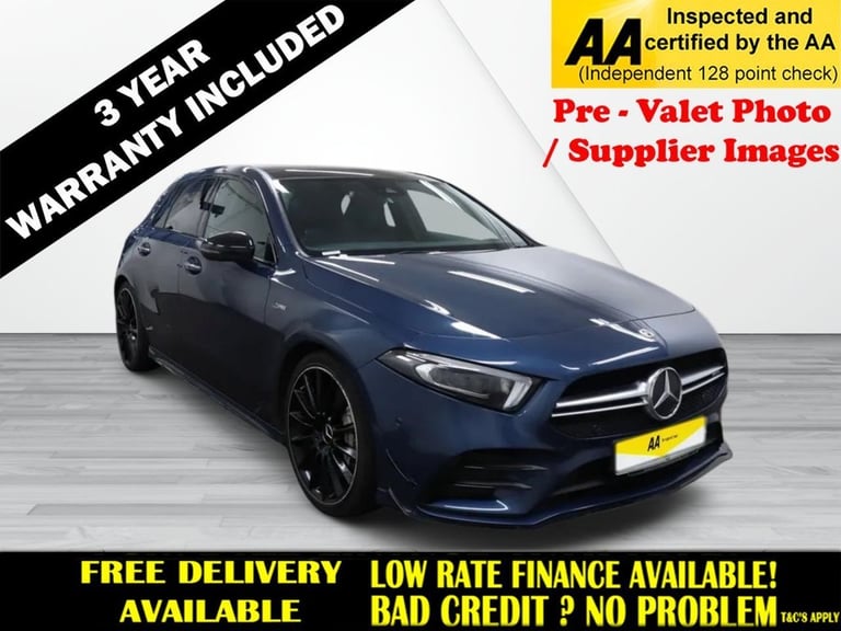 2019 Mercedes-Benz A-Class 2.0 A35 AMG (Premium Plus) Hatchback 5dr Petrol SpdS DCT 4MATIC Euro 6...