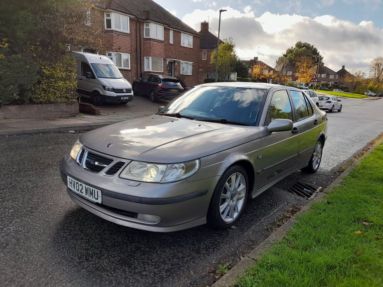 2002 SAAB 9-5 HOT AERO 2.3 PETROL MANUAL ULEZ COMPLIANT RARE CLASSIC CAR
