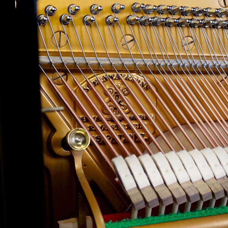 Fully Restored Steinway & Sons Model K Upright Piano Black | Delivery, Stool, Tuning, Warranty