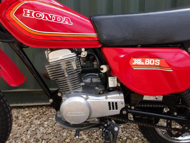 Honda XL80 S XL 80S 1980, Very Original & Extremely Rare, UK Registered 