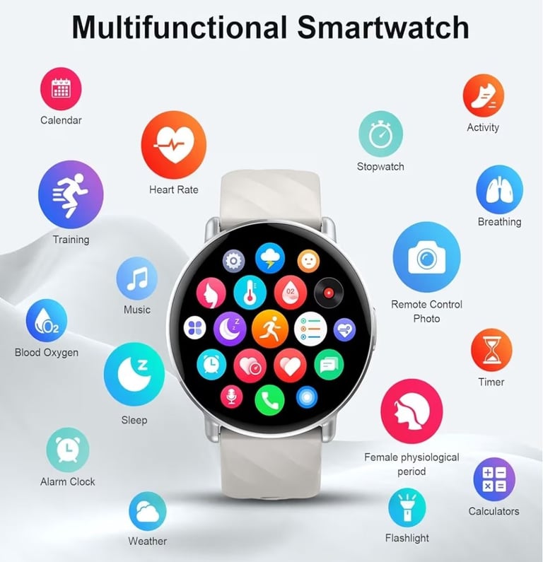 Smart Watch for Men Women