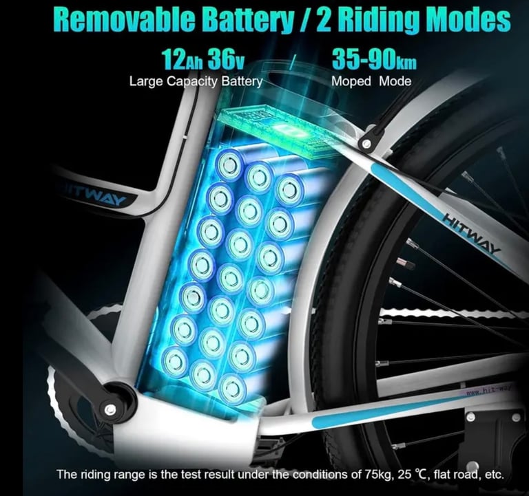 BRAND NEW E-BIKE WITH (TWOREMOVABLE BATTERY (ROAD LEGAL)