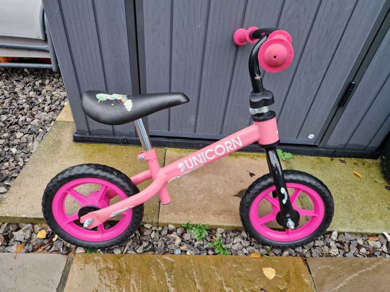 Unicorn balance bike 