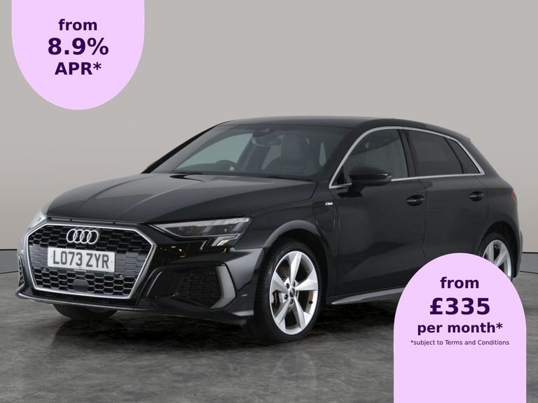 2023 Audi A3 1.4 TFSIe 40 S line Sportback 5dr Petrol Plug-in Hybrid S Tronic Euro 6 (s/ Hatchbac...