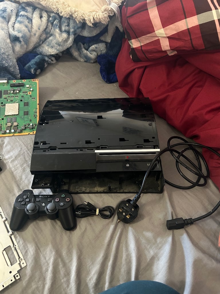 image for ps3 parts w controller and wires