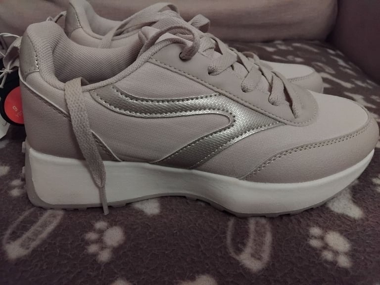 Ladies primark trainers size 4 brand new