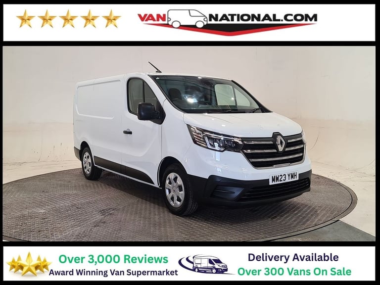 RENAULT TRAFIC 2.0 DCI BLUE SL28 BUSINESS+ P/V L1 H1 130 BHP SWB DIESEL
