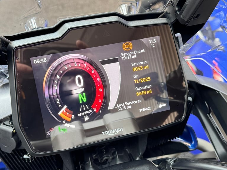 2023 73 Triumph Tiger 1200 GT Explorer - LUGGAGE - BREMBO - REAR RADAR