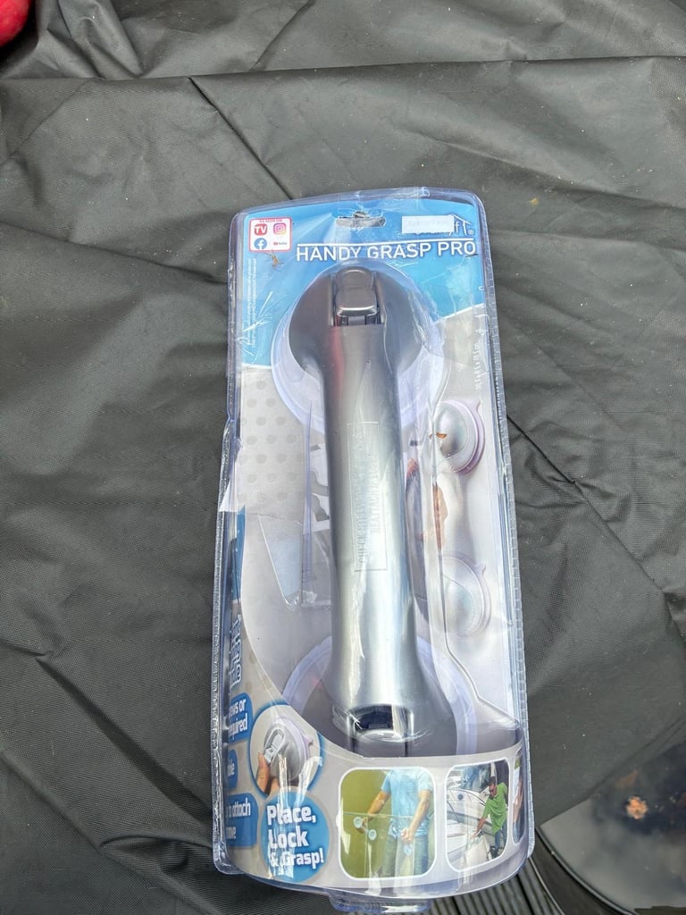 Handy Grasp PRO, Bath Safety Handle Suction Cup Grip Shower Tub Grab Bar £8