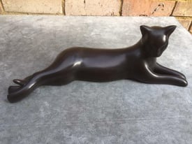 image for Wooden Black Cat Ornament
