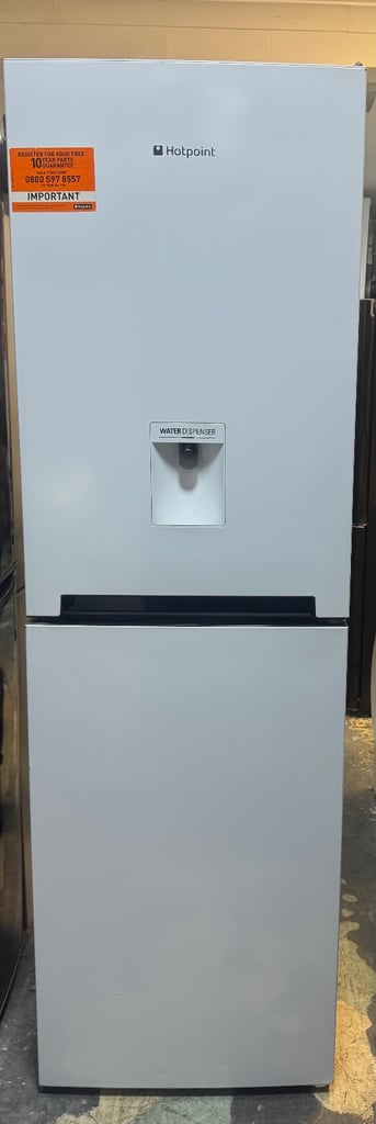 Hotpoint fridge freezer water dispenser latest model 60/190cm fully working order for sale 