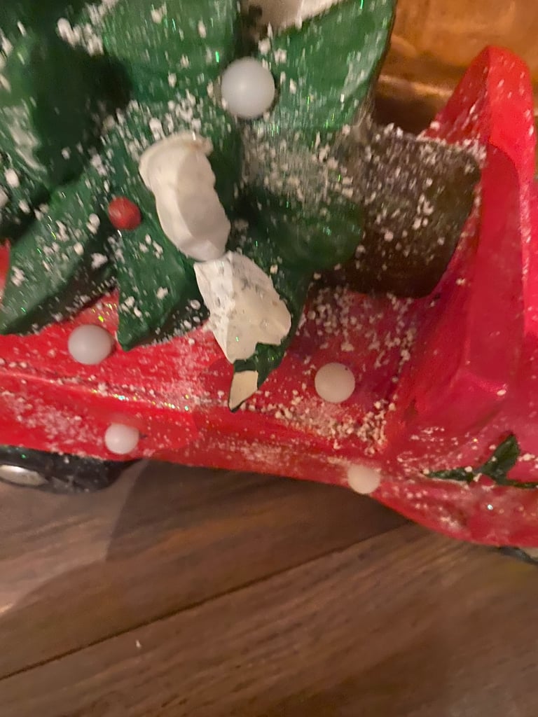 Musical Christmas car