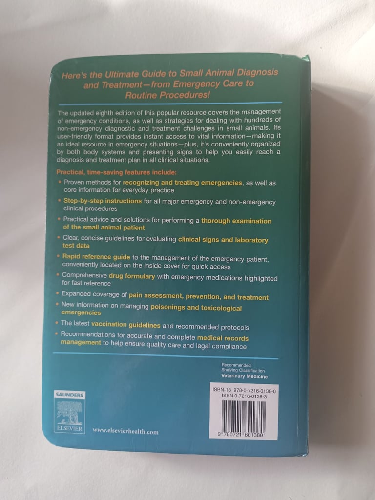 Veterinary Procedures and Emergency Treatment clinical handbook