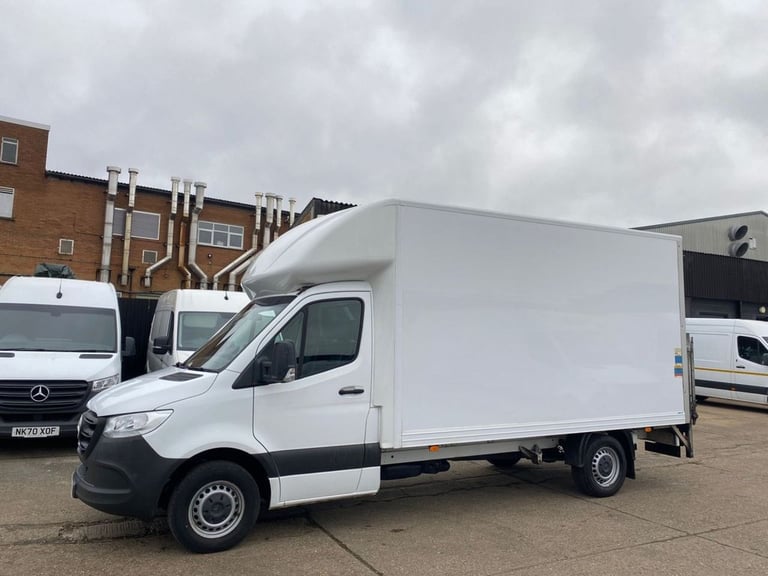 2020 20 MERCEDES-BENZ SPRINTER 2.1 314 CDI L3 LUTON LWB BOX TAIL LIFT VAN RWD 14