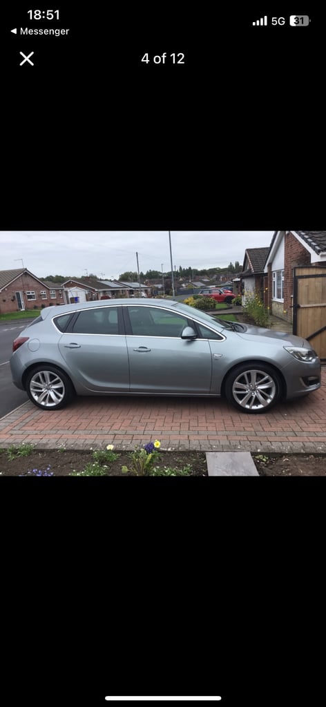 Vauxhall, ASTRA, Hatchback, 2013, Manual, 1598 (cc), 5 doors
