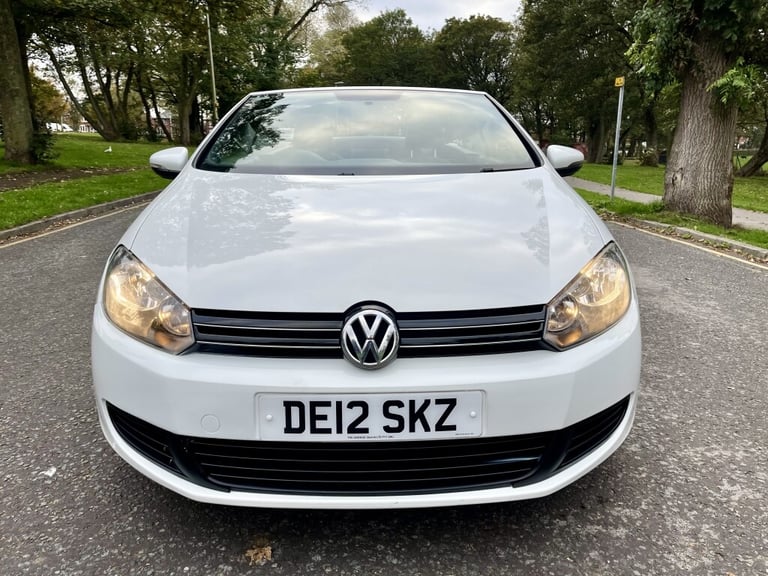2012 Volkswagen Golf 1.6 TDI BlueMotion Tech S 2dr CONVERTIBLE DIESEL Manual