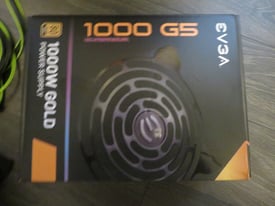 EVGA Supernova 1000 G5 80 Plus Gold 1000w Fully Modular Power Supply 150mm With 3X Braided Cables