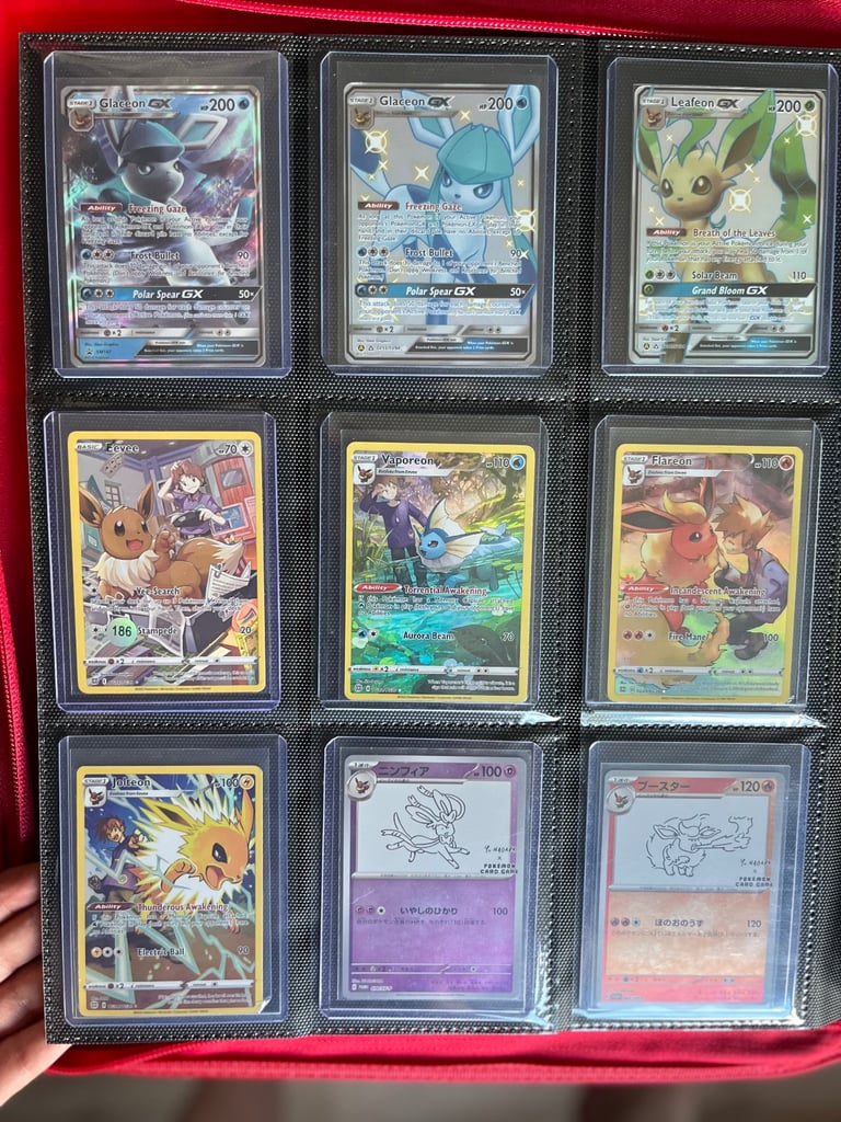 Pokemon TCG Cards Binder Collection - NM condition