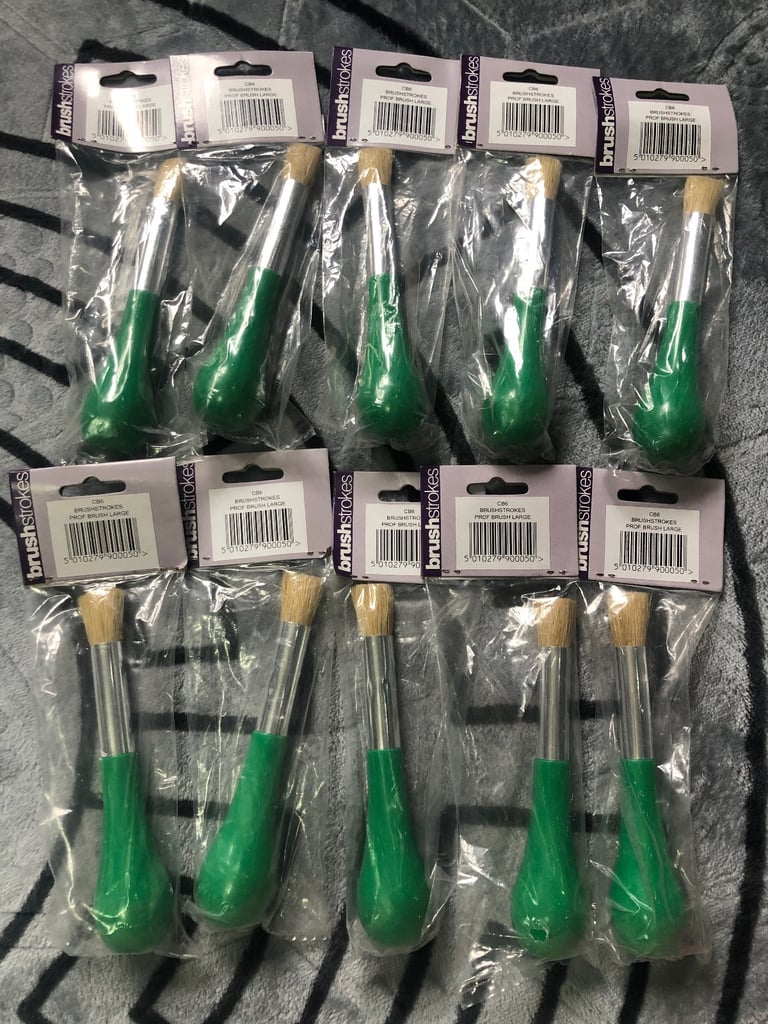 Arts and craft bulb paint brush x10