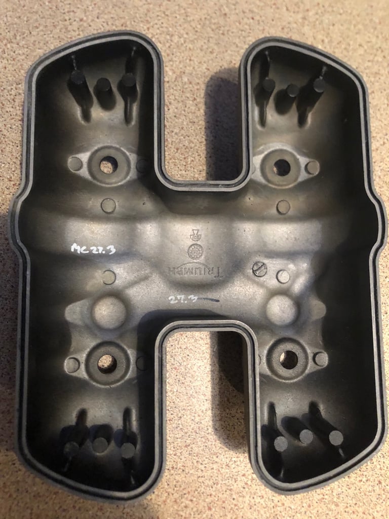 image for Triumph motorcycle cam cover