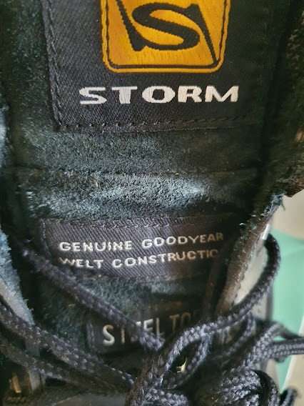 STORM STEEL TOE BOOTS