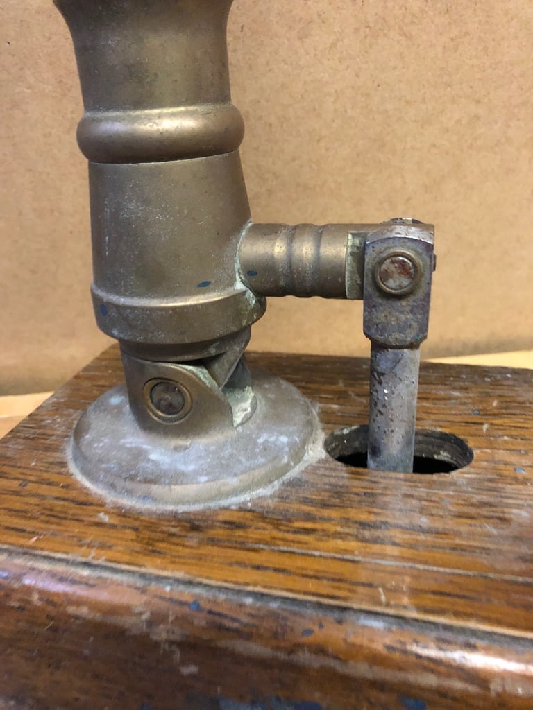 Vintage Tetley Beer pump