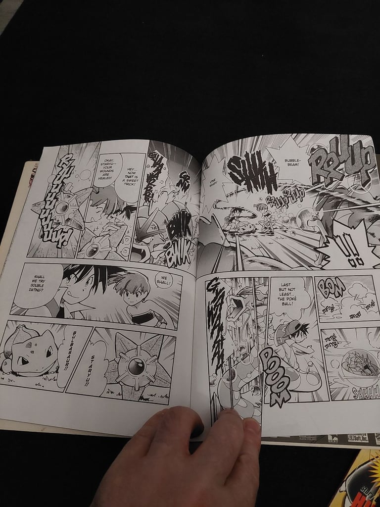 3 1990's Pokémon comic books