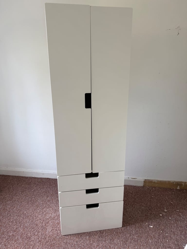 IKEA children’s white wordrobe VGC  
