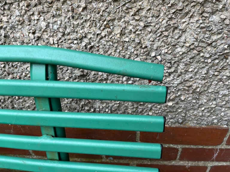 RICHMOND BENCH LONG RAILWAY STYLE GARDEN BENCH SEAT - FOLIAGE GREEN